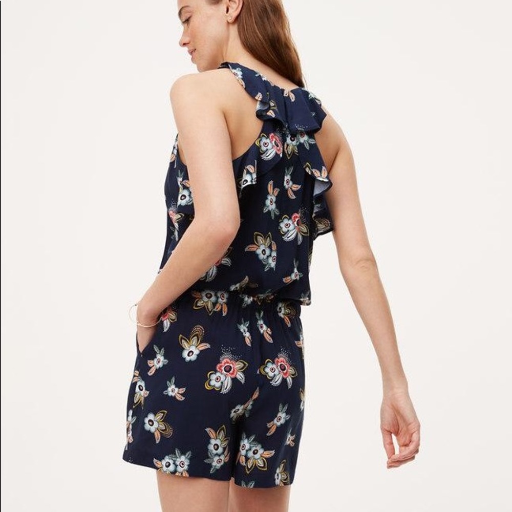 Ann Taylor Loft floral romper